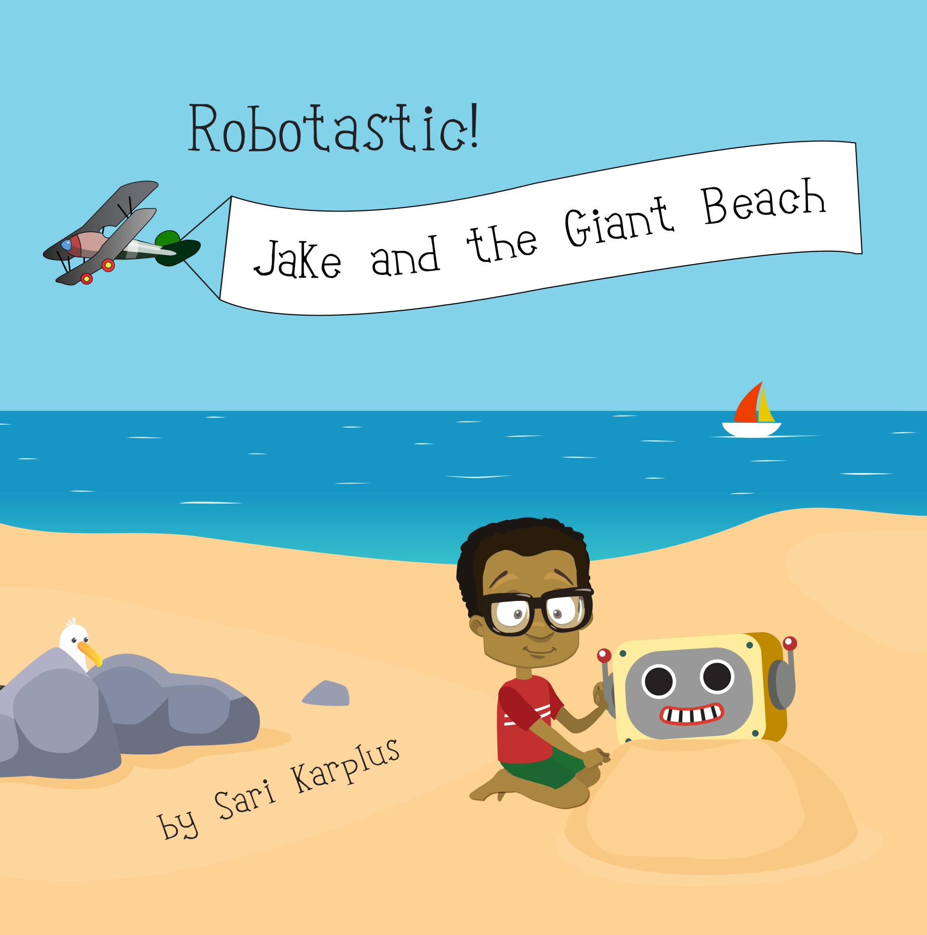 Robotastic! Jake and the Giant Beach